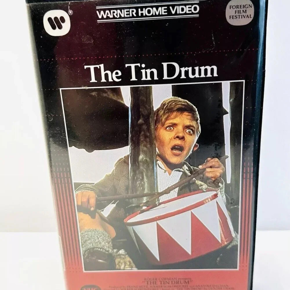 THE TIN DRUM VHS Home Video Tape In Clamshell Case